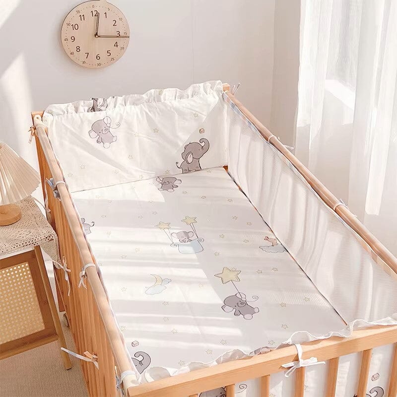 Linge de lit bebe - DouxSommeil™ - Éléphants - Le Paradis de Maman