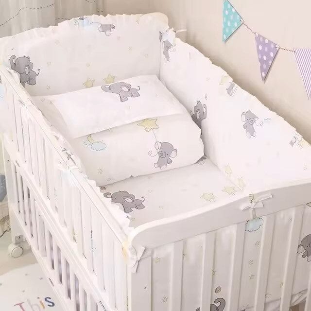 Linge de lit bebe - DouxSommeil™ - Éléphants - Le Paradis de Maman