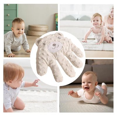 Oreiller Bébé - CalmHand™ - Ours Blanc - Mon Bébé Futé