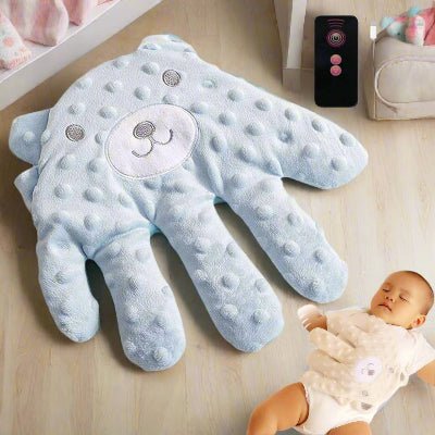 Oreiller Bébé - CalmHand™ - Ours Bleu - Mon Bébé Futé