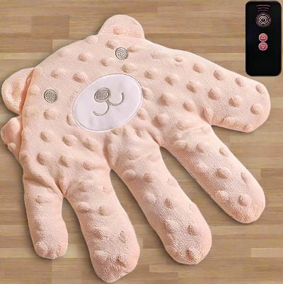 Oreiller Bébé - CalmHand™ - Ours Rose - Mon Bébé Futé