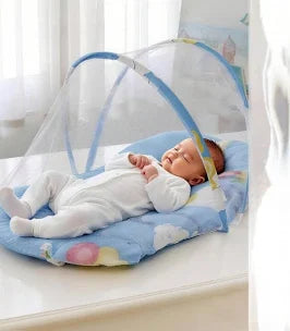 Moustiquaire Lit Bébé - SleepNest™ - Bleu