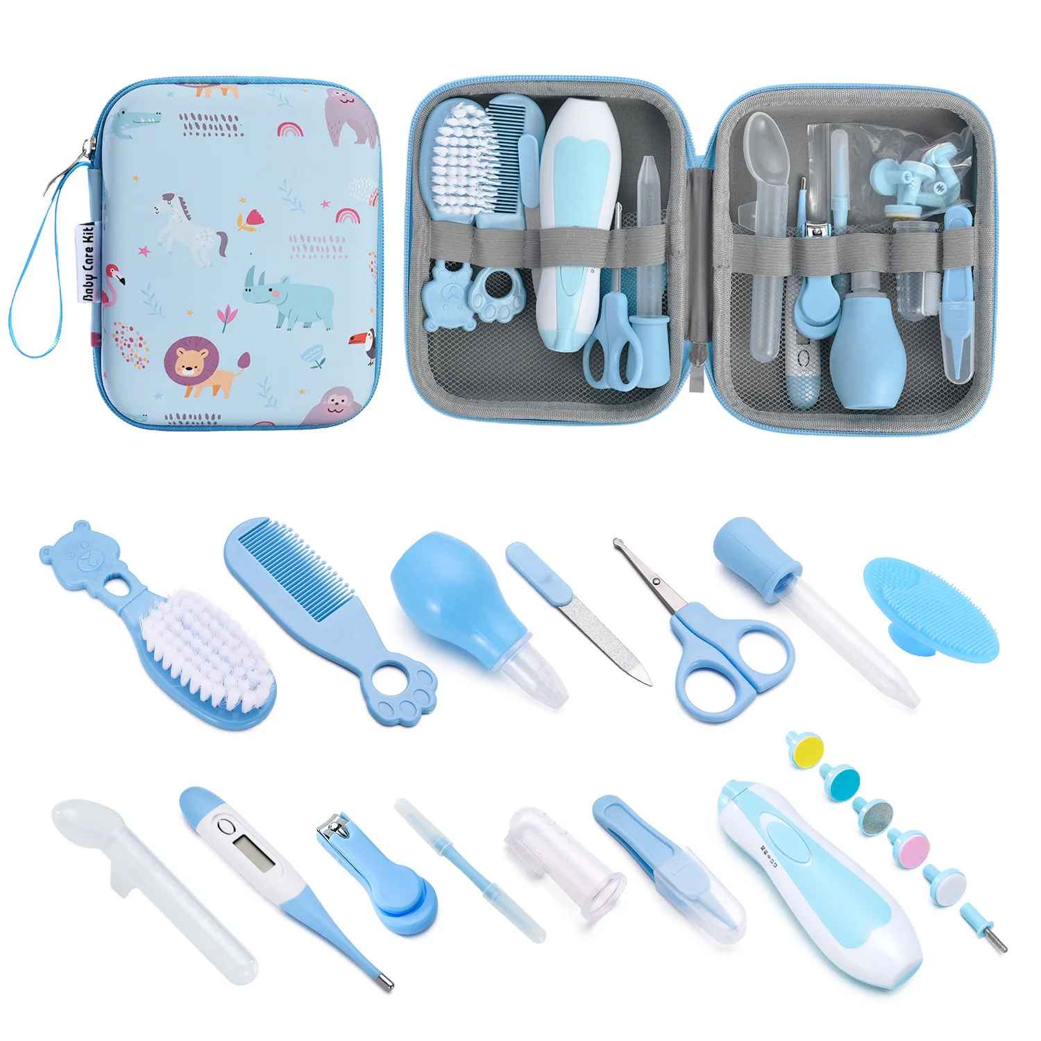 Trousse de toilette bébé Bleu