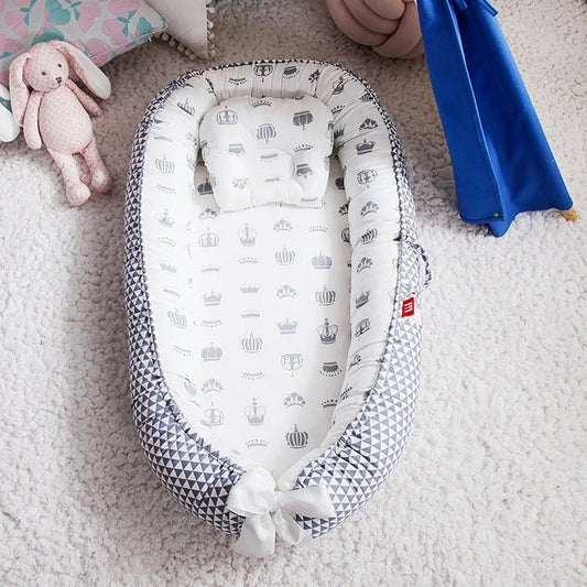 Berceau Bébé - NidPortableBébé™ - Couronne - Mon Bébé Futé